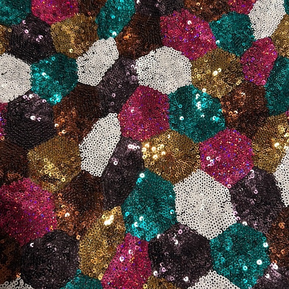 Sequins Mini Skirt - Picture 3 of 4